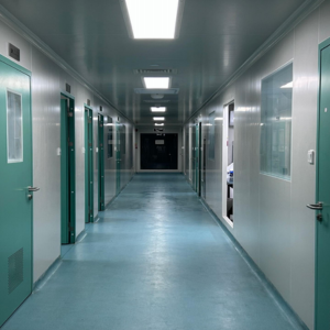 Laboratory corridor-Huachem